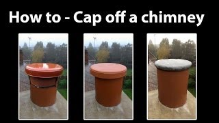 Chimney Capping  How to Cap off a Chimney and Seal [upl. by Irovi902]