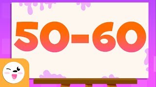 Guess the numbers from 50 to 60  Learn to read and write numbers from 1 to 100 [upl. by Seidule703]