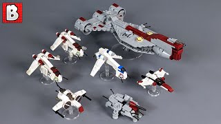 Lego Star Wars 7964 Republic Frigate Commercial [upl. by Bahner713]