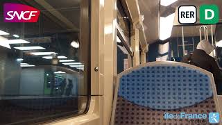 RER D  Trajet entre Paris Nord et Paris gare de Lyon en Z20500 IDFM [upl. by Swart]