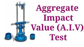 Aggregate Impact Value AIV Test of Aggregate [upl. by Travis547]