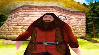 All PS1 Hagrid Appearances every single ps1 hagrid cutscene [upl. by Noryd]