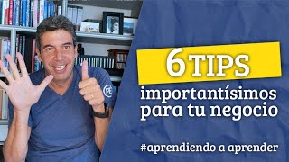 6 tips para un negocio exitoso [upl. by Atoked]