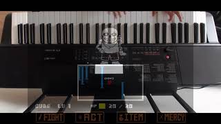 Swap sans theme in piano [upl. by Antonella984]