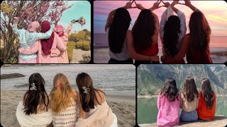 new friends dpz  sisters dp for whatsapp  best friends dp part 4 [upl. by Asek]