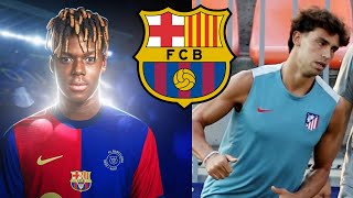 NICO WILLIAMS DOIT DONNER SON FEU VERT AU BARCA  CEST TROP LONG LA GROSSE FORCE A JOAO FELIX [upl. by Odnumyar163]