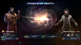 StarCraft 2 CoOp Cradle of Death Mengsk 20 min game [upl. by Ellenuahs688]