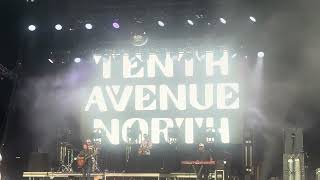 Tenth Avenue North By Your Side Cadott WI OneFest August 2024 [upl. by Dorsy]