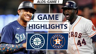 Seattle Mariners vs Houston Astros Highlights  ALDS Game 1 [upl. by Verda958]