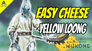 How to defeat Yellow Loong EASY CHEESE  Black Myth Wukong [upl. by Nava57]