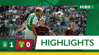 Highlights Hibernian 1 Norwich City 0  PreSeason Fixture [upl. by Ramoh425]