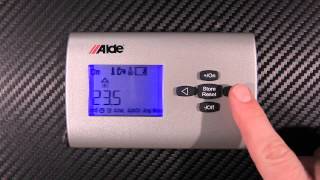 How to use the Alde 3010 213 control panel [upl. by Ettenoj]