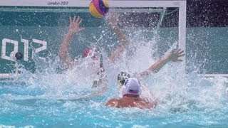 Australia v USA  Mens Water Polo Classification  London 2012 Olympics [upl. by Vogeley]