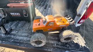 Arrma Kraton 8s EXB and Outcast 6s Thrashing [upl. by Goulette]