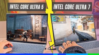 So sánh Intel Core ULTRA 5 vs Core ULTRA 7 Test Game amp Làm việc [upl. by Mya]