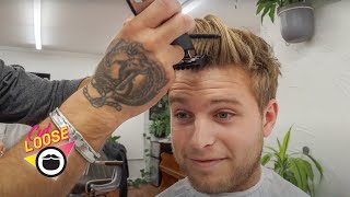 Handsome Guy Gets Surprising Haircut  AMAZING TRANSFORMATION [upl. by Aurelie501]