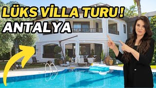 Antalya 71 Tripleks Satılık Villa  Özel Tasarım Havuzlu Lüks Villa  KONYAALTI [upl. by Meirrak]