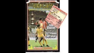 1982 FA Cup Final Replay  Tottenham vs QPR [upl. by Assilrac]