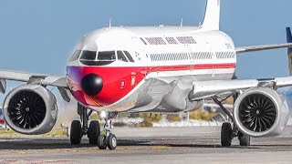 25 MINUTES of AWESOME UP CLOSE LANDINGS amp TAKEOFFS  Lisbon Airport Plane Spotting LISLPPT [upl. by Ilil]