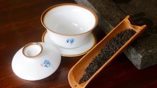 Keemun Tea from Anhui China  Using a Gaiwan  Chinese Tea Cup [upl. by Dahsar762]