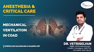 Anesthesia amp Critical Care  Mechanical ventilation in COAD  Raaonline [upl. by Thurman]