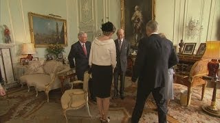 The Queen meets the Belgian royals [upl. by Ariela]