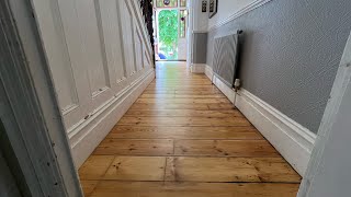 Victorian Pine Hallway Floor [upl. by Drauode340]