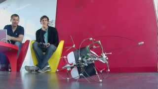 Flying Robot That Can Crash and Keep Flying [upl. by Dao]