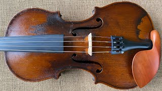 Old Conservatory Violin 1232 INCREDIBLE TONE With Sweetness and Complexity For Sale [upl. by Weinstock]