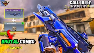 MAN O WAR Best Gunsmith For COD Mobile  Call Of Duty Mobile Best Loadout  Season 7 [upl. by Annayt]