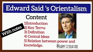 Edward Said on Orientalism [upl. by Keldah]