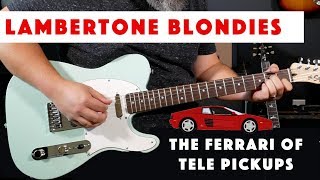 Lambertone Blondies  The Ferrari of Tele Pickups [upl. by Falkner]