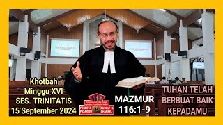 TUHAN TELAH BERBUAT BAIK KEPADAMU–Mazmur 11619 [upl. by Clovis]