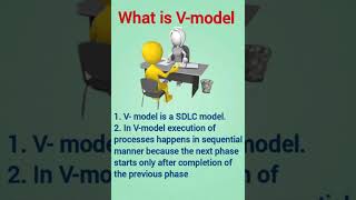 what is v model in software testing shorts [upl. by Charin538]