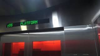 Bencoolen MRT Station Singapore  Otis Gen2 Traction Elevator Downtown Line Platform Access [upl. by Sucy]