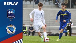 U19 Qualifs Euro 2022 France  Bosnie 21 le replay [upl. by Anaytat]