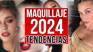 TENDENCIAS MAQUILLAJE 2024 Ideales para las FIESTAS  Lujo VS Económico [upl. by Sivram]