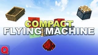 Minecraft  Compact Flying Maschine  Flugmaschine  Quick Tutorial 189 [upl. by Haimehen]