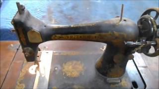 Restoration of a 1910 Singer Treadle Sewing Machine  PART 1 [upl. by Bohon]