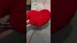 Easy Diy Yarn Heart Pillow Valentines Day Craft Ideas You Can Whip Up In Just One Day [upl. by Durkee289]