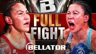 EPIC Featherweight Title Decider  Cris Cyborg v Arlene Blencowe  Full Fight  Bellator 279 [upl. by Osy]