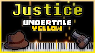 Justice Piano Cover  Undertale Yellow OST [upl. by Kenelm]