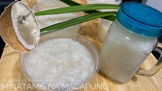 Minatamis na Macapuno Pandan Flavor [upl. by Ocicnarf]