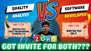 Zoho call letter for Software developer and Quality analyst  Zoho Interview process 2024  Tamil [upl. by Alene375]