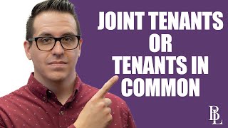 Joint Tenants or Tenants in Common  What if the Deed Doesnt Specify [upl. by Harvard86]