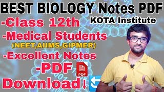 Best Biology Notes for Medical Students in PDFGeneticsBiotechnology [upl. by Treblig]