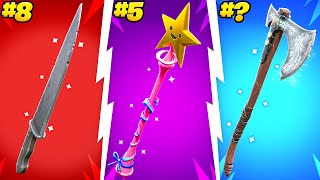 27 Most TRYHARD Pickaxes Fortnite [upl. by Friedberg]