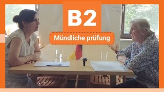 Mündliche Prüfung telc B2 2022 German Speaking Test Level B2الامتحان الشفوي في اللغة الألمانية [upl. by Eneleahcim728]