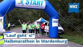 Halbmarathon in Wardenburg quotLauf geht´squot 2021 [upl. by Catherin437]