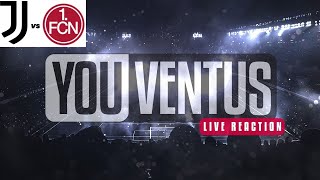 Live Reaction Norimberga  Juventus [upl. by Neeleuqcaj]